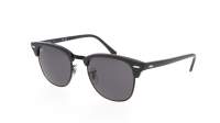 Ray-Ban Clubmaster RB3016 1367/B1 51-21 Grey on black