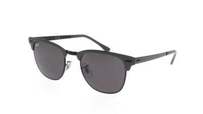 Occhiali da sole Ray-Ban Clubmaster Metal RB3716 9256/B1 51-21 Grey on black in stock