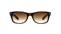 Ray-Ban New Wayfarer Écaille RB2132 710/51 52-18 Small Dégradés