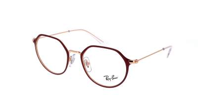 Ray-Ban RY1058 4077 47-18 Matte Bordeaux on Rose Gold