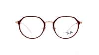 Ray-Ban RY1058 4077 47-18 Matte Bordeaux on Rose Gold
