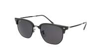 Ray-Ban New clubmaster RB4416 6653/B1 51-20 Grey on black