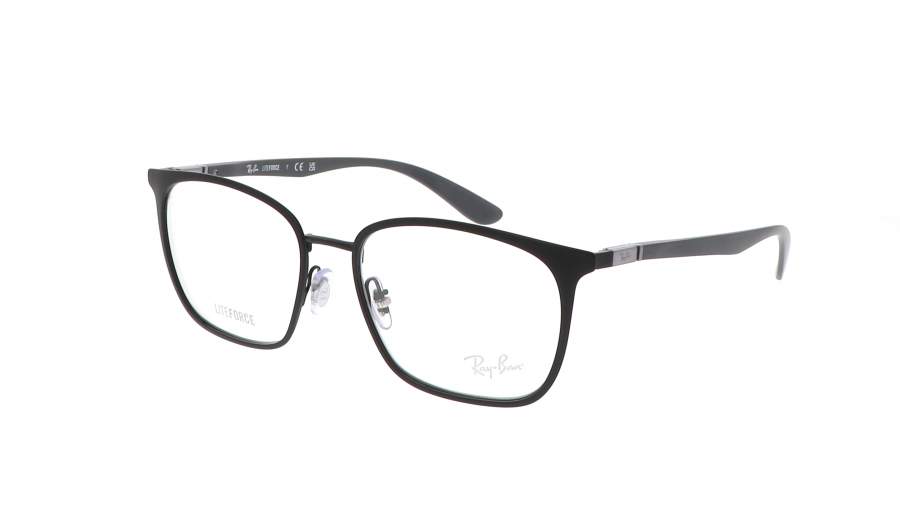 Brille Ray-ban  RX6486 2904 54-17 Mattschwarz auf Lager