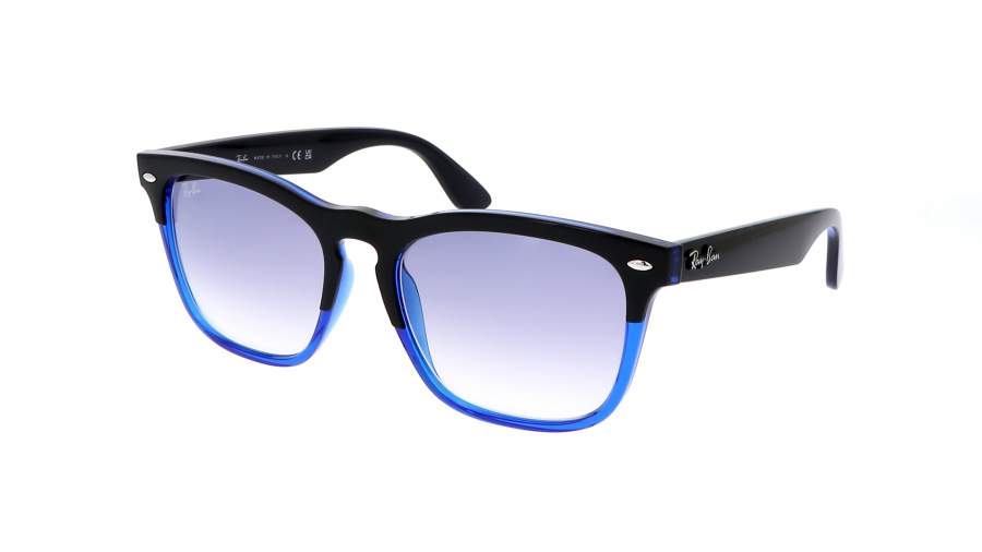 Occhiali da sole Ray-Ban Steve RB4487 663219 54-18 Black on transparent blue in stock