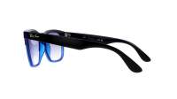 Ray-Ban Steve RB4487 663219 54-18 Black on transparent blue