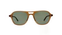 Garrett Leight Doc sun 2109 MC/SFGRN 51-20 Matte Caramel