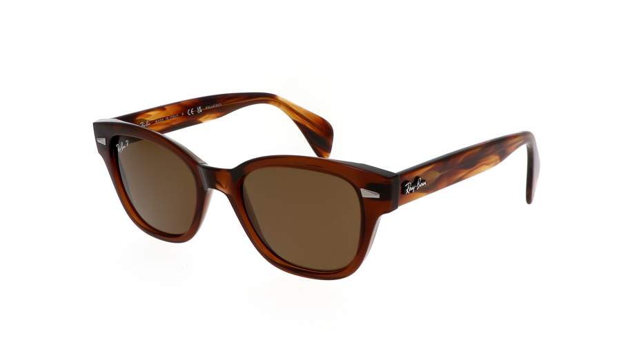Sunglasses Ray-Ban  RB0880S 6640/57 52-19 Transparent Brown in stock