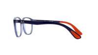 Ray-Ban RY1619 3775 49-16 Transparent Blue on Rubber Orange