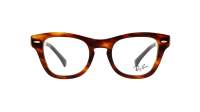 Ray-Ban RX0707VM RB0707VM 2144 48-21 Striped Havana