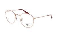 Ray-Ban Round metal Optics RX3447V RB3447V 3094 47-21 Rose Gold