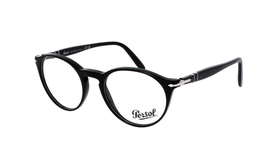 Lunettes de vue Persol Vintage celebration PO3092V 9014 50-19 Noir na zalihi