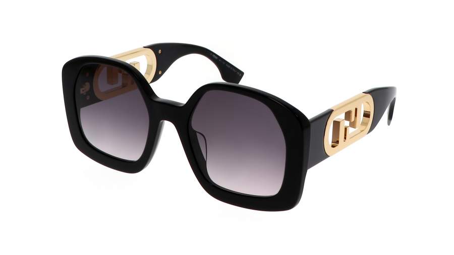 Lunettes de soleil FENDI O'lock FE40048U 01B 54-22 Noir en stock