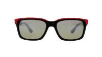 Ray-Ban Scuderia Ferrari RB4393M F601/5J 56-18 Black On Rubber Red