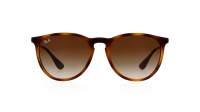 Ray-Ban Erika Écaille RB4171 865/13 54-18 Medium Dégradés