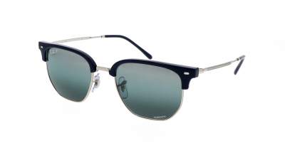 Ray-Ban New clubmaster RB4416 6656/G6 51-20 Blue on silver
