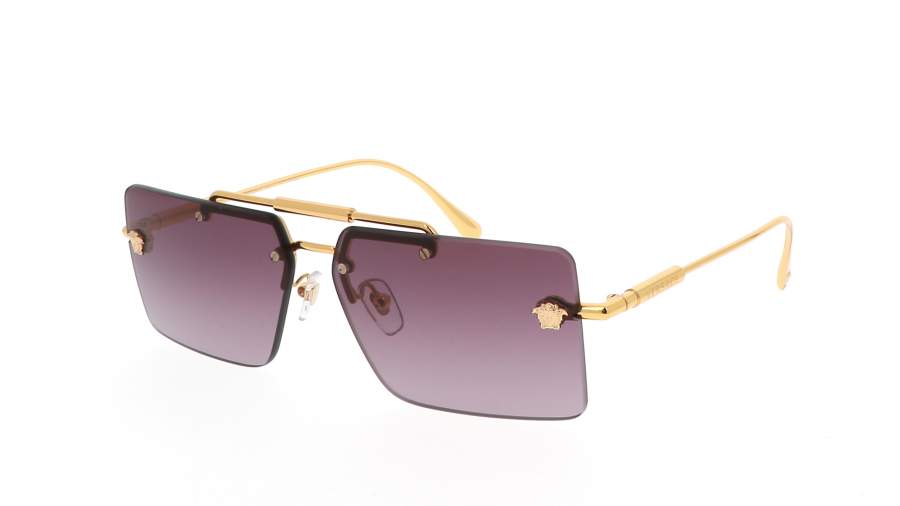 Occhiali da sole Versace Medusa glam VE2245 1002/8H 60-13 Gold in stock
