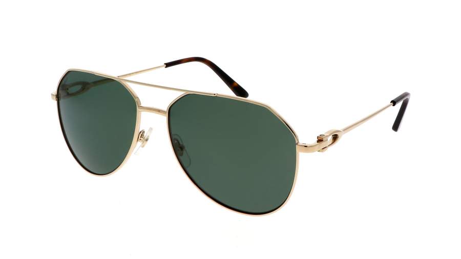Occhiali da sole Cartier CT0364S 002 59-16 Oro in stock