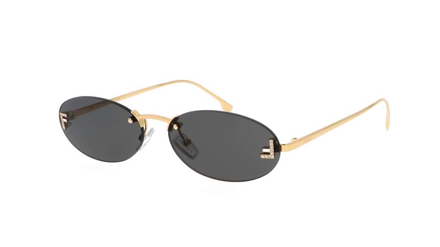 Occhiali da sole FENDI First crystal FE4075US 30A 54-15 Oro in stock