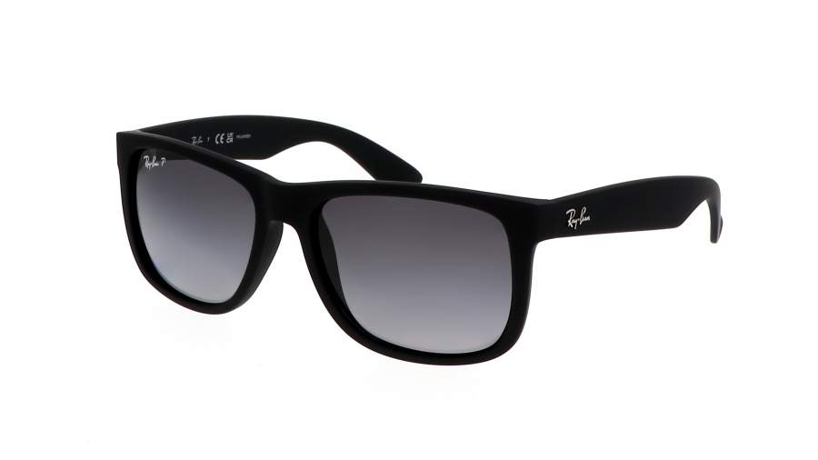 Occhiali da sole Ray-Ban Justin RB4165 622/T3 54-16 Nero in stock