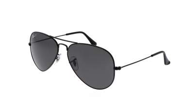 Ray-Ban Aviator Total Black RB3025 002/48 58-14 Medium Polarized