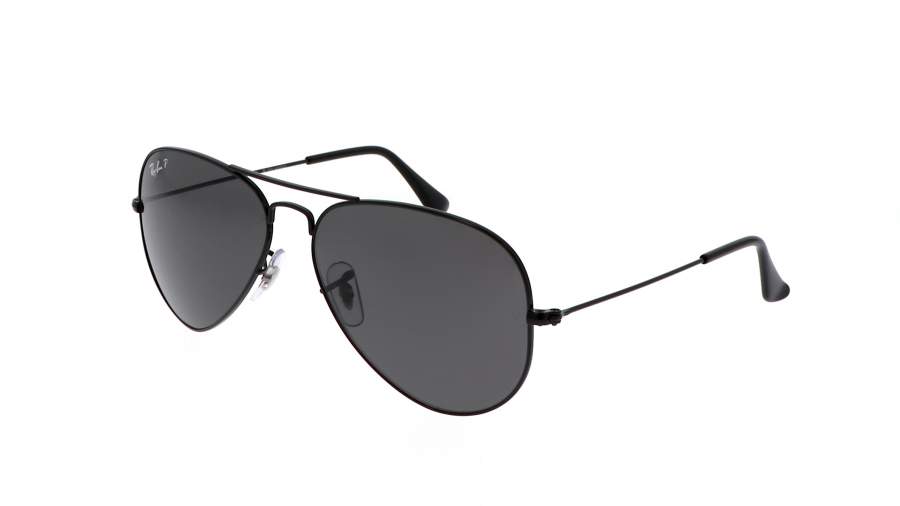 Occhiali da sole Ray-Ban Aviator Large Metal RB3025 002/48 58-14 Nero in stock