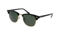 Ray-Ban Clubmaster Classic Black RB3016 W0365 51-21 Medium