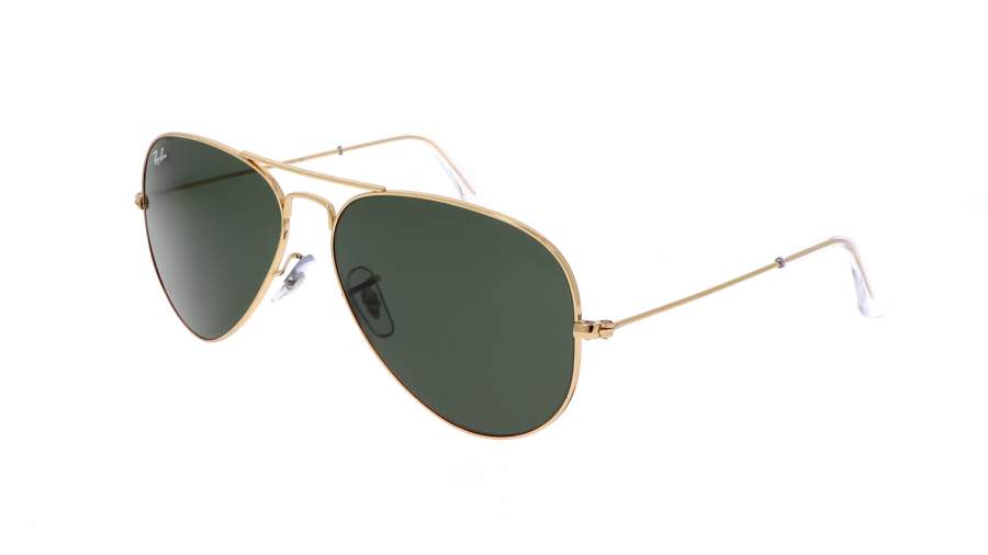 Occhiali da sole Ray-Ban Aviator Large Metal RB3025 L0205 58-14 Oro in stock