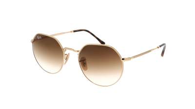 Ray-Ban Jack Gold RB3565 001/51 51-20 Mittel Gradient Gläser