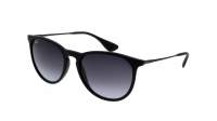 Ray-Ban Erika Schwarz Matt RB4171 622/8G 54-18 Mittel Gradient Gläser