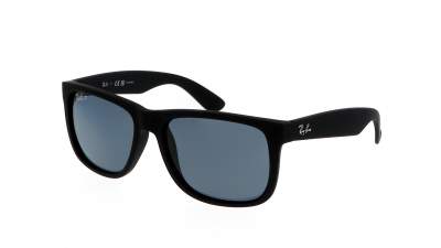 Ray-Ban Justin Schwarz Matt RB4165 622/2V 54-16 Mittel Polarisierte Gläser