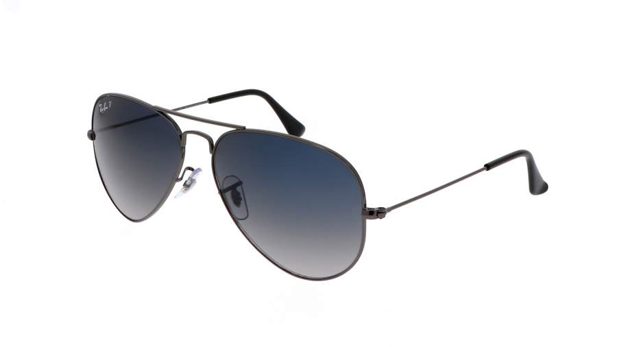 Occhiali da sole Ray-Ban Aviator Large Metal RB3025 004/78 58-14 Argento in stock