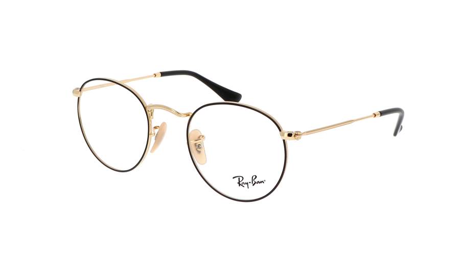 Occhiali da vista Ray-Ban Round metal Optics RX3447V RB3447V 2991 50-21 Nero in stock