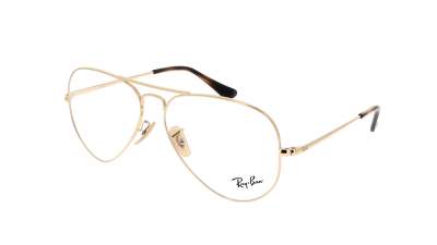 Brille Ray-Ban Aviator Optics Golden RX6489 2500 58-14 Large auf Lager