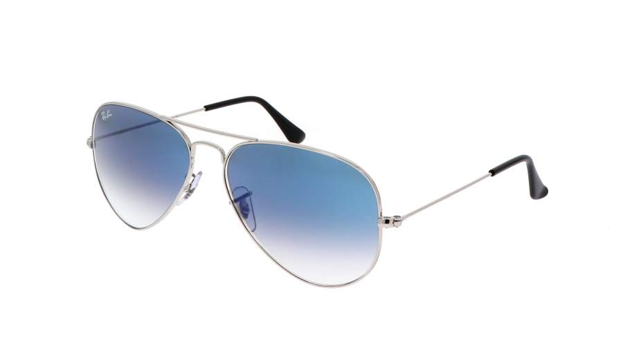 Occhiali da sole Ray-Ban Aviator Large Metal RB3025 003/3F 62-14 Argento in stock