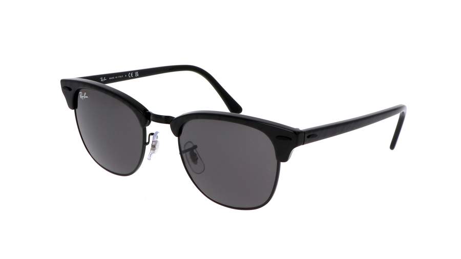 Occhiali da sole Ray-Ban Clubmaster RB3016 1305/B1 49-21 Nero in stock