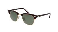 Ray-Ban Clubmaster RB3016 990/58 49-21 Écaille