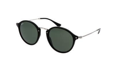 Occhiali da sole Ray-Ban Round Fleck RB2447 901 49-21 Nero in stock