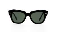 Ray-Ban State street Schwarz G-15 RB2186 901/31 52-20 Breit