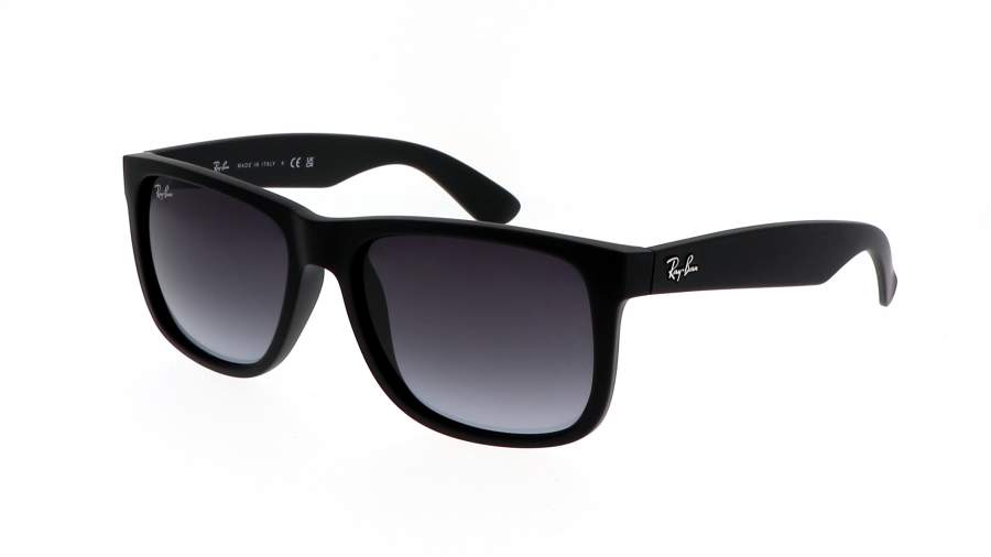 Occhiali da sole Ray-Ban Justin RB4165 601/8G 54-16 Nero in stock