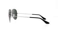 Ray-Ban Aviator Large Metal Argent RB3025 W3275 55-14 Small Miroirs