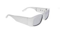Balenciaga  BB0100S 002 56-15 Silver