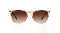 Ray-Ban Erika Transparent RB4171 6514/13 54-18 Medium Dégradés