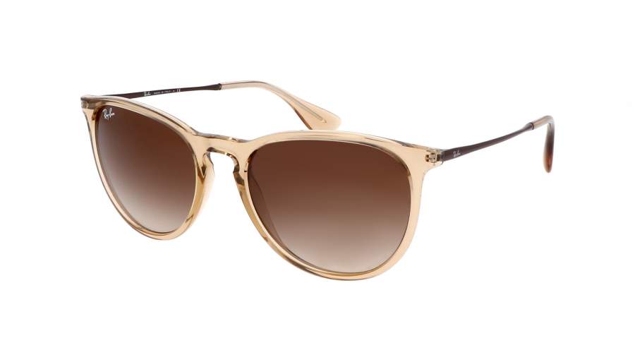 Sonnenbrille Ray-Ban Erika Transparent RB4171 6514/13 54-18 Mittel Gradient Gläser auf Lager
