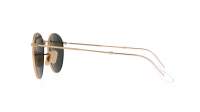 Ray-Ban Round Metal Gold Matt RB3447 112/58 50-21 Mittel Polarisierte Gläser