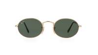 Ray-Ban Oval Flat Lenses Or G-15 RB3547N 001 51-21 Medium