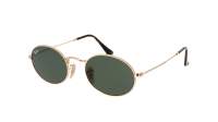 Ray-Ban RB3547N 001 48-21 Oval Flat Lenses Or G15 Small