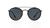 Ray-Ban Round Double bridge RB3647N 002/R5 51-22 Crna