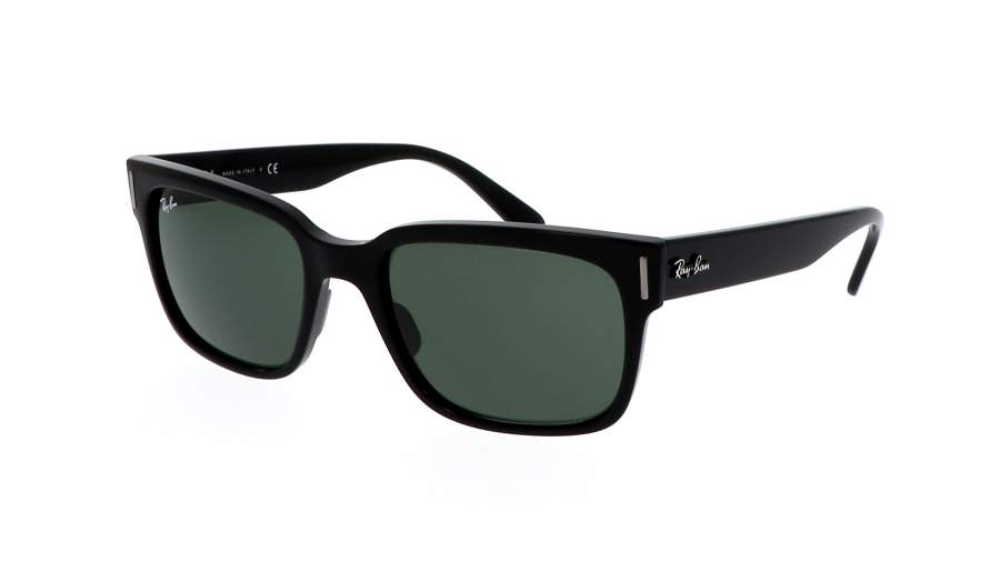 Sonnenbrille Ray-Ban Jeffrey Schwarz G-15 RB2190 901/31 55-20 Breit auf Lager