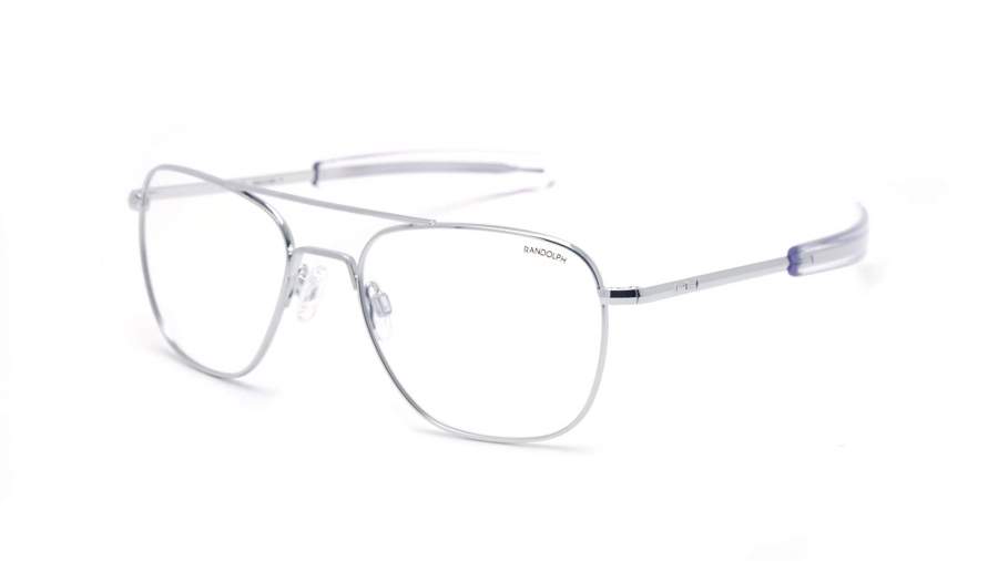 Occhiali da vista Randolph Aviator rx AF182 52-20 Bright Chrome in stock