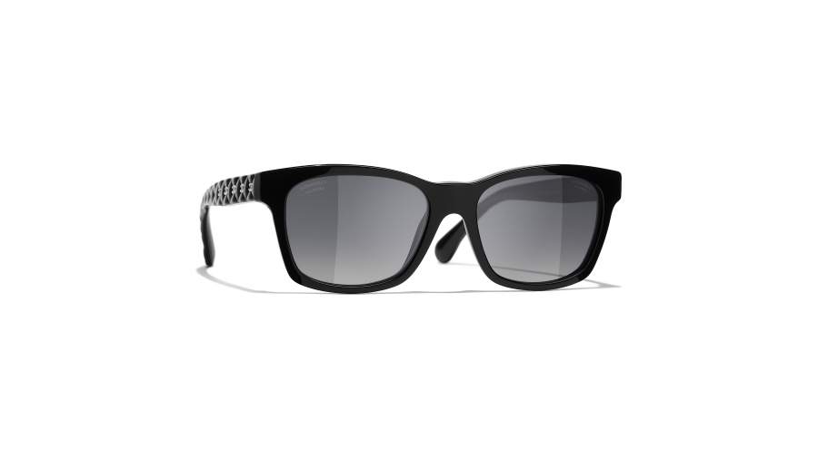 Sonnenbrille CHANEL CH5484 C760/S8 54-17 Schwarz auf Lager